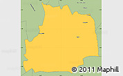 Savanna Style Simple Map of GILGIL