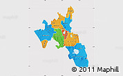 Political Map of NAKURU, cropped outside