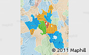 Political Map of NAKURU, lighten