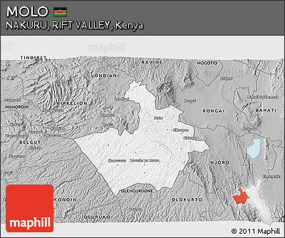 Gray 3D Map of MOLO