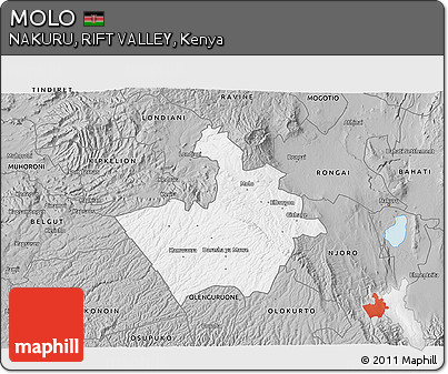 Gray 3D Map of MOLO