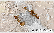 Physical 3D Map of MOLO, lighten
