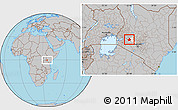 Gray Location Map of MOLO, highlighted parent region