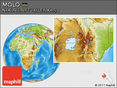 Physical Location Map of MOLO