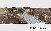 Physical Panoramic Map of MOLO, semi-desaturated