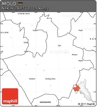 Blank Simple Map of MOLO