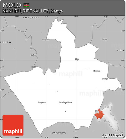 Gray Simple Map of MOLO