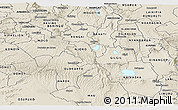 Shaded Relief Panoramic Map of NAKURU