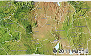 Satellite 3D Map of RONGAI
