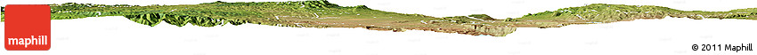 Satellite Horizon Map of RONGAI