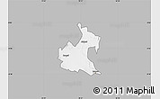 Gray Map of RONGAI, single color outside