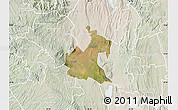 Satellite Map of RONGAI, lighten