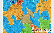 Satellite Map of RONGAI, political outside