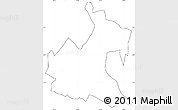 Blank Simple Map of RONGAI, cropped outside, no labels
