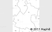 Blank Simple Map of RONGAI