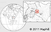 Blank Location Map of NANDI