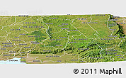 Satellite Panoramic Map of NANDI