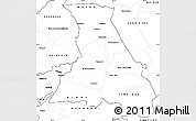 Blank Simple Map of NANDI