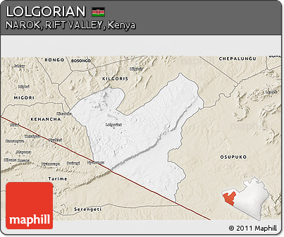 Classic Style 3D Map of LOLGORIAN