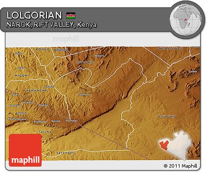 Physical 3D Map of LOLGORIAN