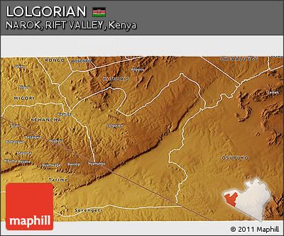 Physical 3D Map of LOLGORIAN