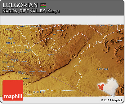 Physical 3D Map of LOLGORIAN