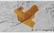Physical 3D Map of LOLGORIAN, lighten, desaturated