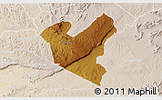 Physical 3D Map of LOLGORIAN, lighten