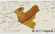 Physical 3D Map of LOLGORIAN, shaded relief outside