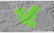 Political 3D Map of LOLGORIAN, desaturated