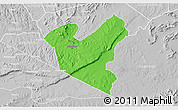 Political 3D Map of LOLGORIAN, lighten, desaturated