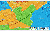 Political 3D Map of LOLGORIAN