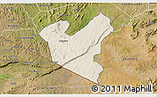 Shaded Relief 3D Map of LOLGORIAN, satellite outside
