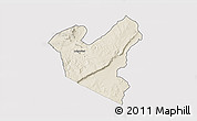Shaded Relief 3D Map of LOLGORIAN, single color outside