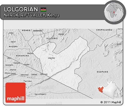 Silver Style 3D Map of LOLGORIAN