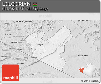 Silver Style 3D Map of LOLGORIAN