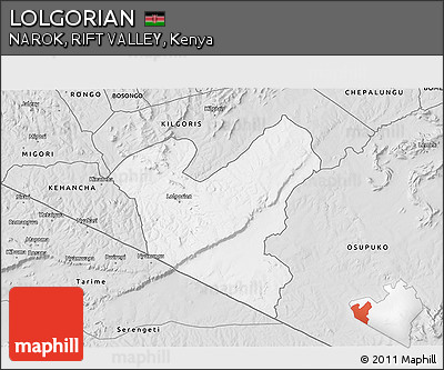 Silver Style 3D Map of LOLGORIAN