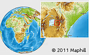 Physical Location Map of LOLGORIAN, within the entire country