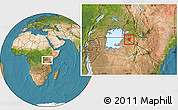 Satellite Location Map of LOLGORIAN