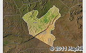 Satellite Map of LOLGORIAN, darken