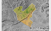 Satellite Map of LOLGORIAN, desaturated