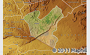 Satellite Map of LOLGORIAN, physical outside