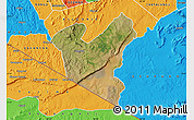 Satellite Map of LOLGORIAN, political outside