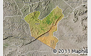 Satellite Map of LOLGORIAN, semi-desaturated