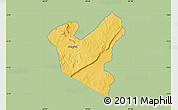 Savanna Style Map of LOLGORIAN, single color outside