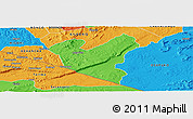 Political Panoramic Map of LOLGORIAN
