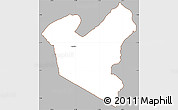 Gray Simple Map of LOLGORIAN, cropped outside