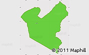 Political Simple Map of LOLGORIAN, cropped outside