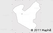 Silver Style Simple Map of LOLGORIAN, cropped outside