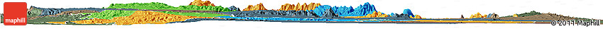 Political Horizon Map of SAMBURU, darken, semi-desaturated